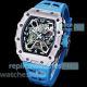 Swiss Replica Richard Mille RM 35-03 Rafael Nadal Skeleton Dial White Rubber Watches (2)_th.jpg